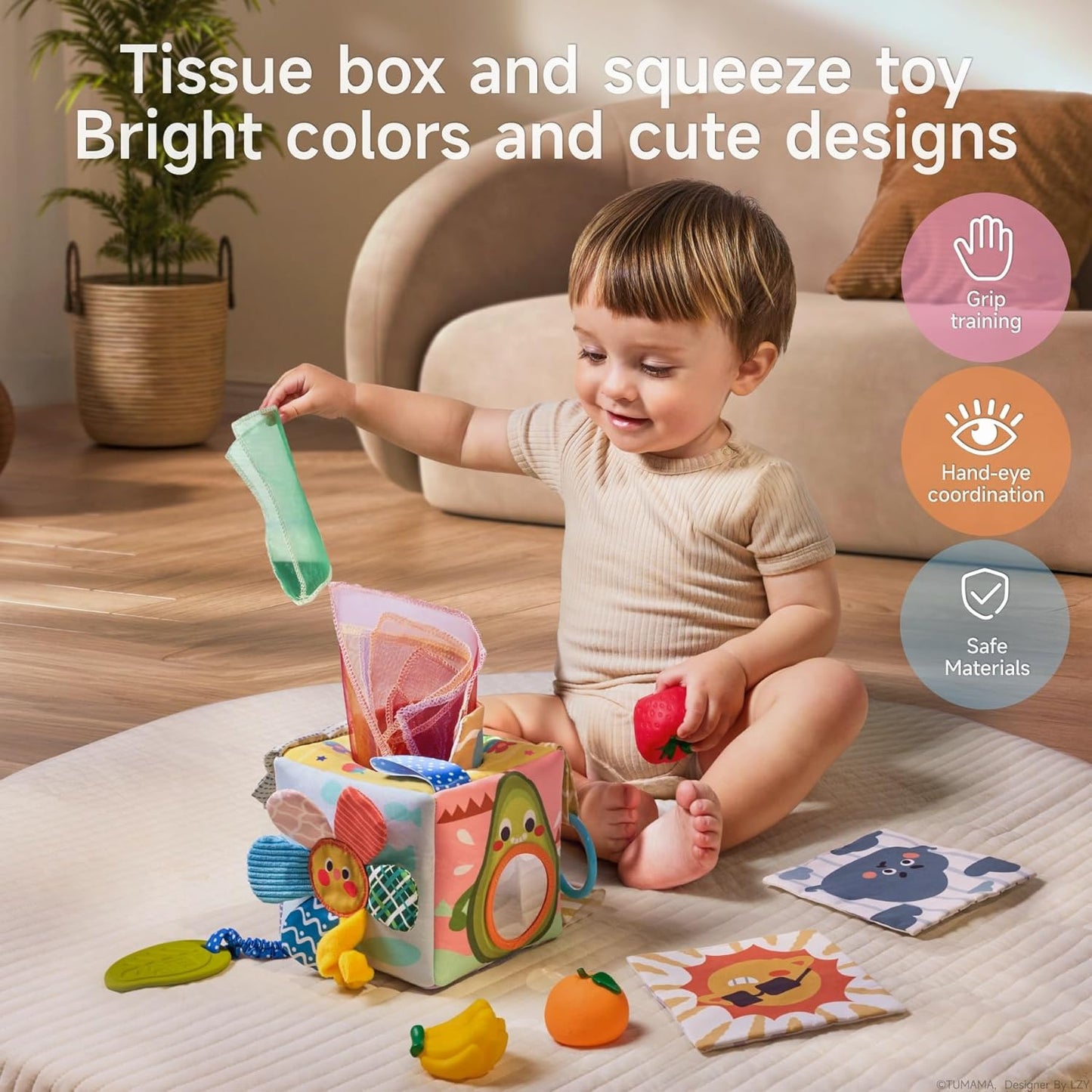 Baby Tissue Box Toys TYMY0103