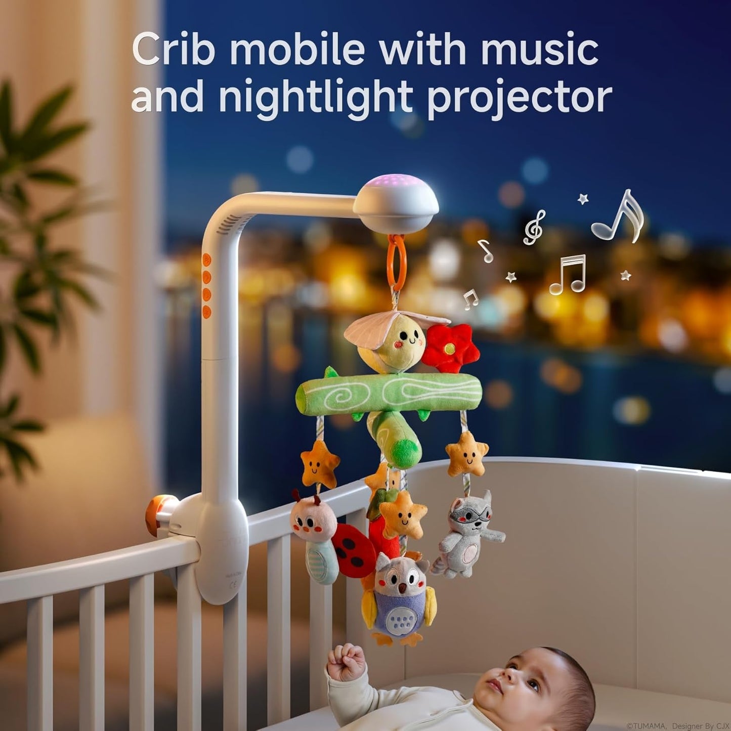 Crib Mobile with Music and Lights TYMY0112