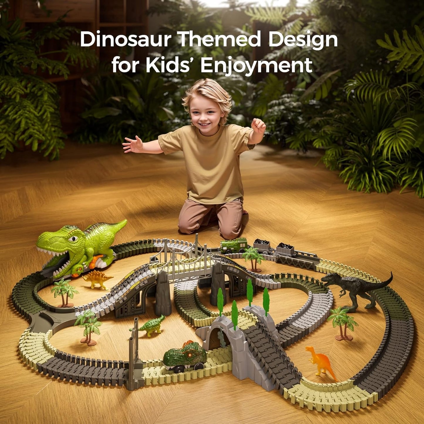 281 Pcs Dinosaur Train Set for Kids TYMY0108