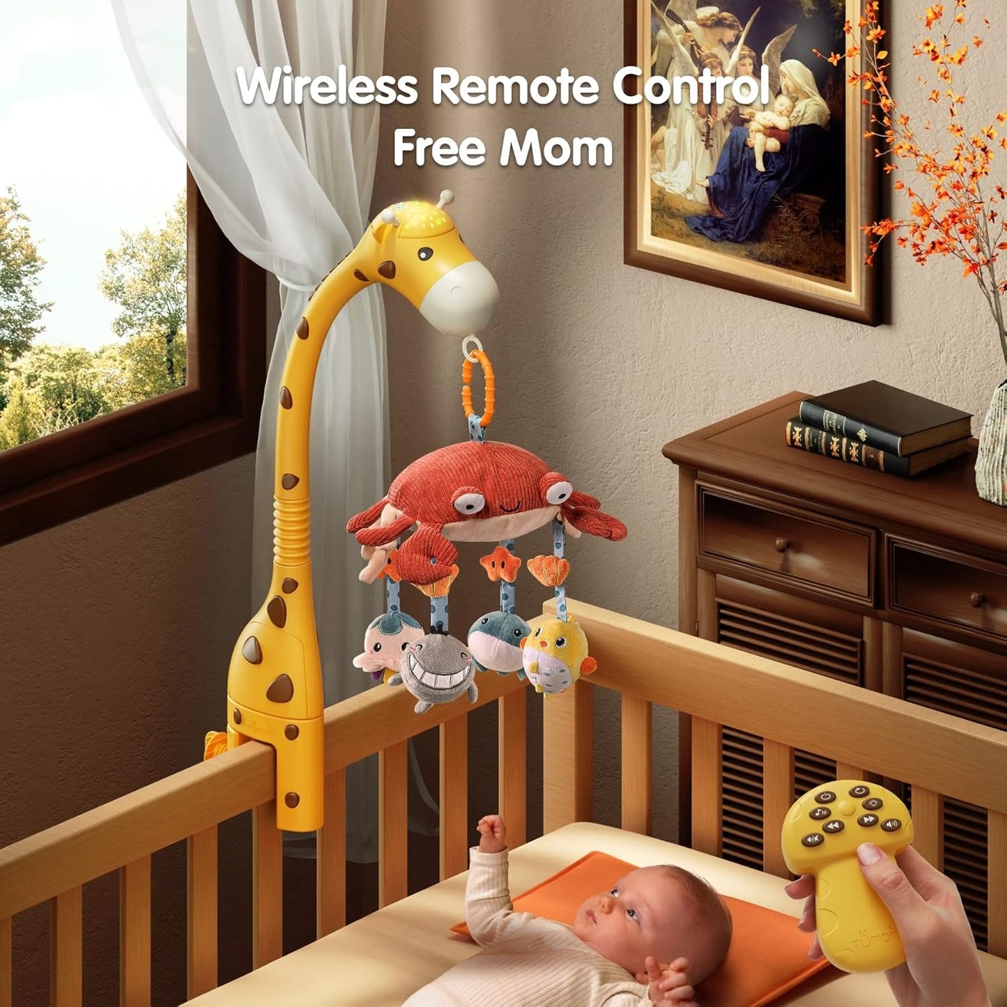 3 in 1 Crib Toys with Remote Control TYMY0109