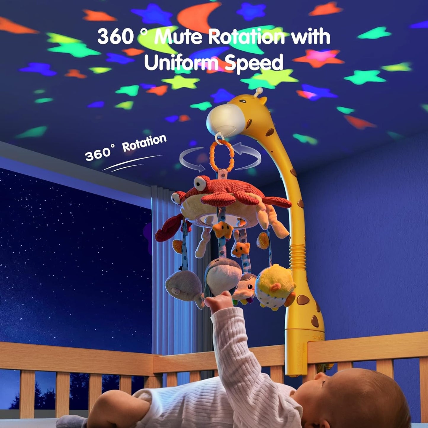 3 in 1 Crib Toys with Remote Control TYMY0109
