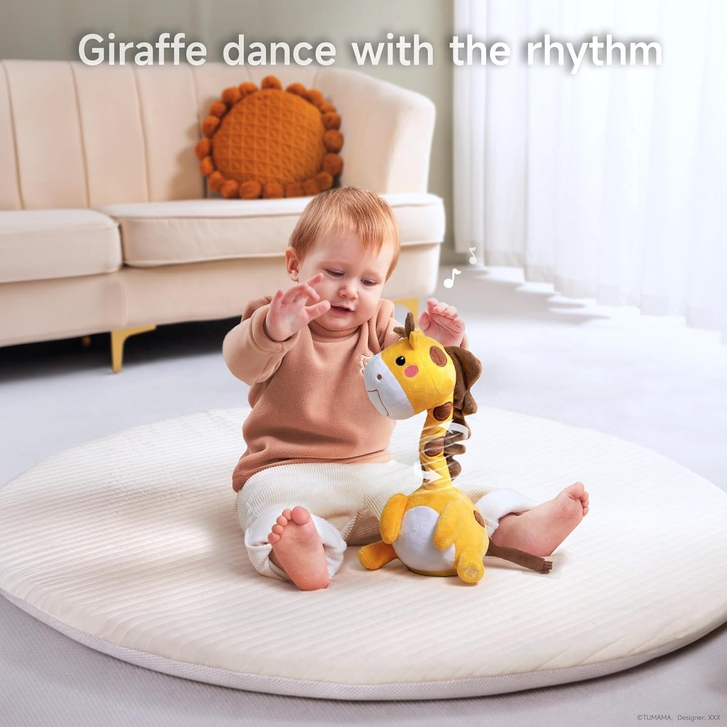 Dancing Talking Giraffe Toys TYMY0107