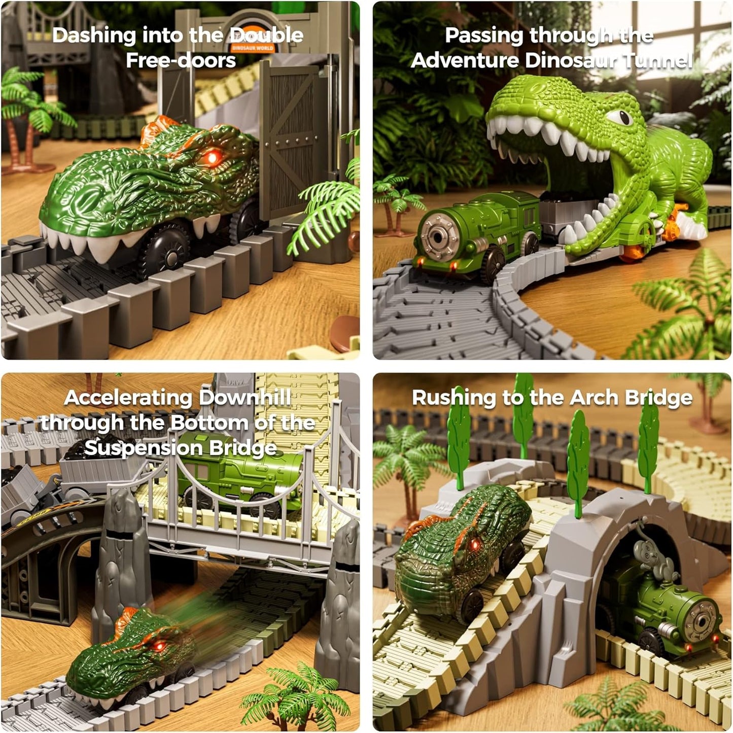 281 Pcs Dinosaur Train Set for Kids TYMY0108