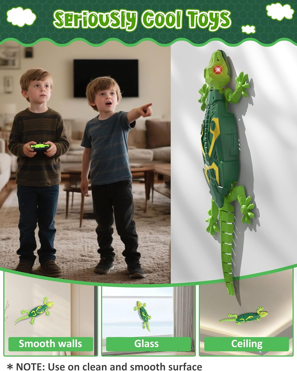 Wall Climbing Lizard RC Toys