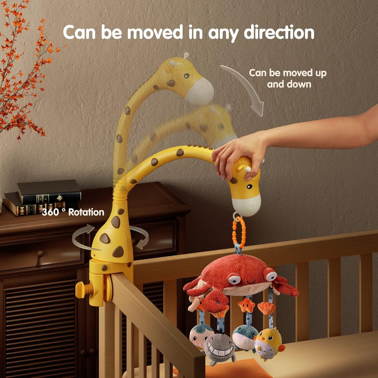 3 in 1 Crib Toys with Remote Control TYMY0109