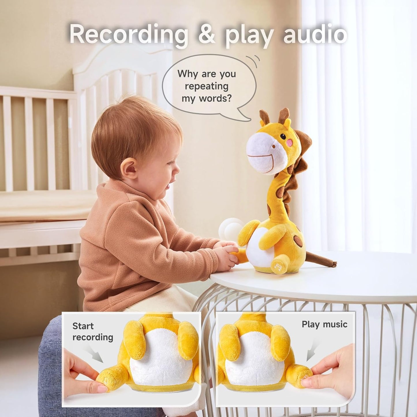 Dancing Talking Giraffe Toys TYMY0107