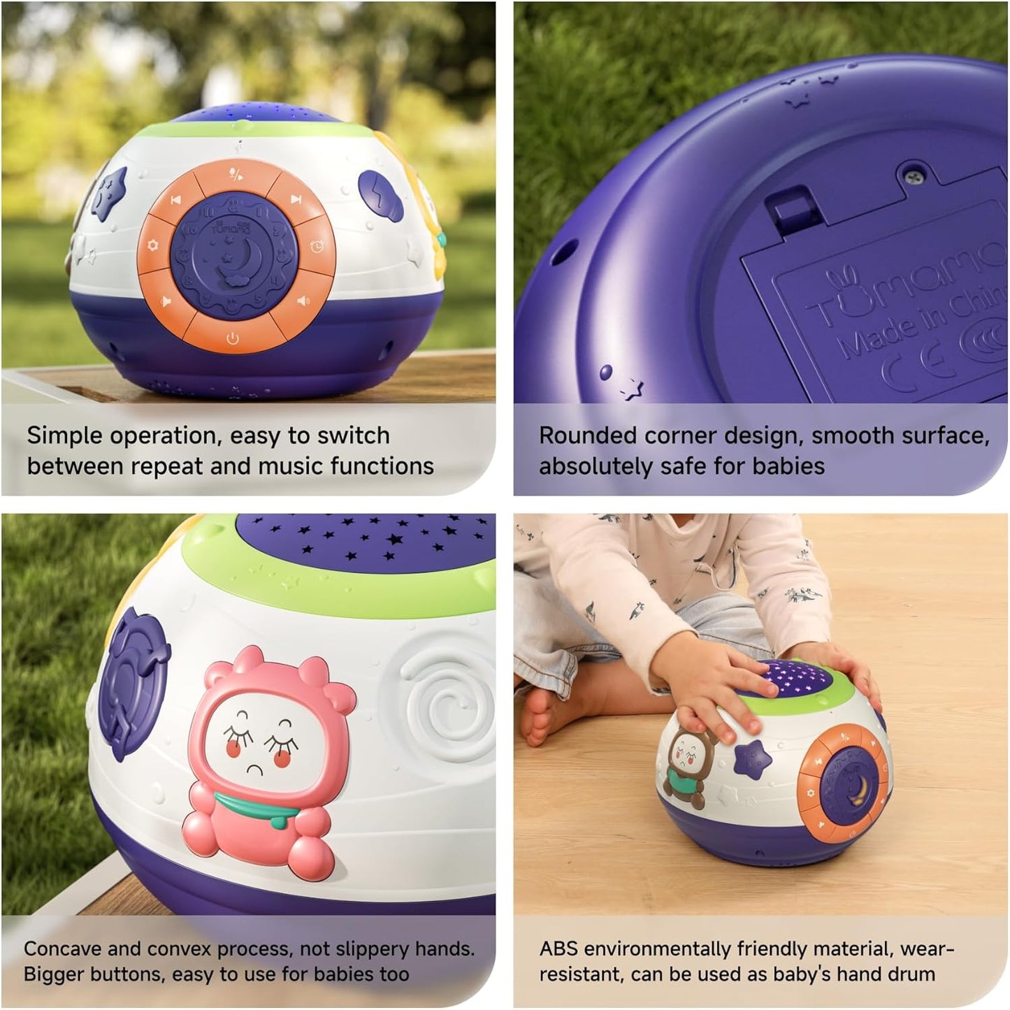 Toddlers Night Light Star Projector TYMY0110