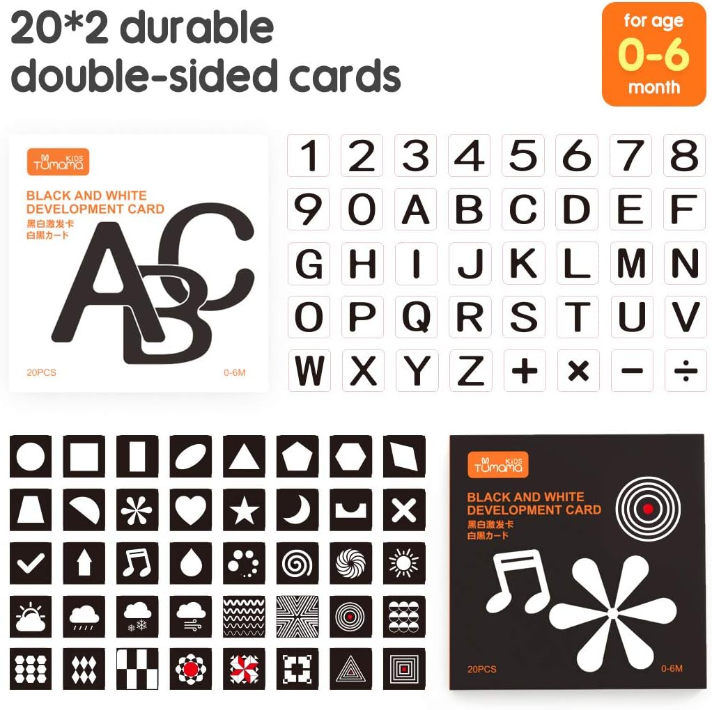 Baby Black White Flash Cards TYMY0105