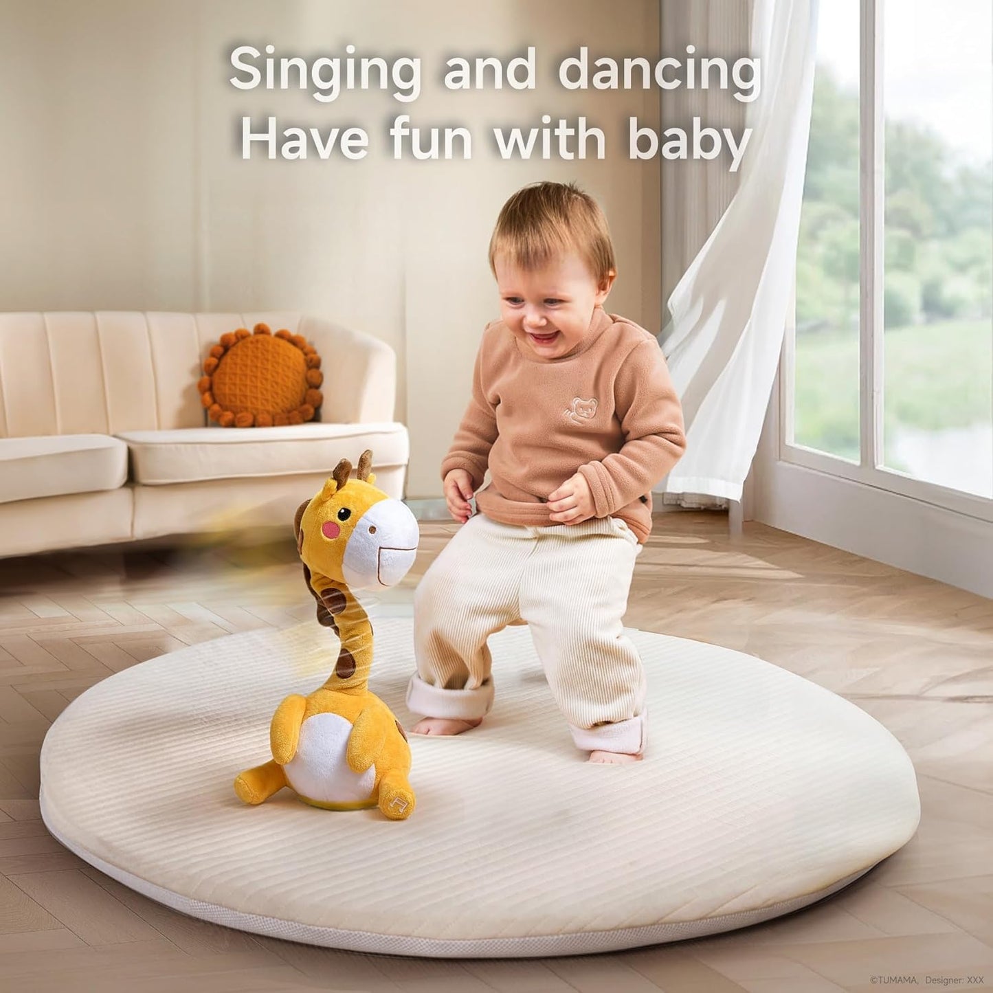 Dancing Talking Giraffe Toys TYMY0107