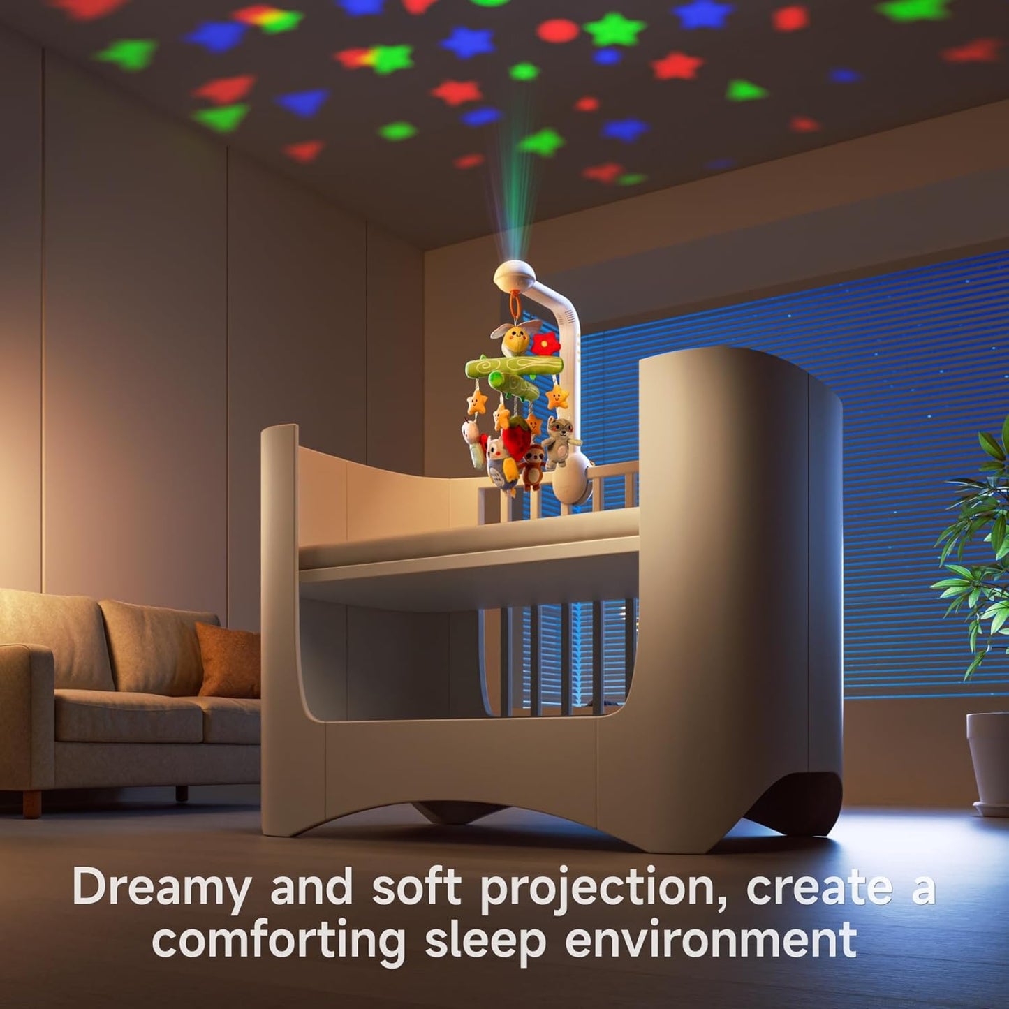 Crib Mobile with Music and Lights TYMY0112