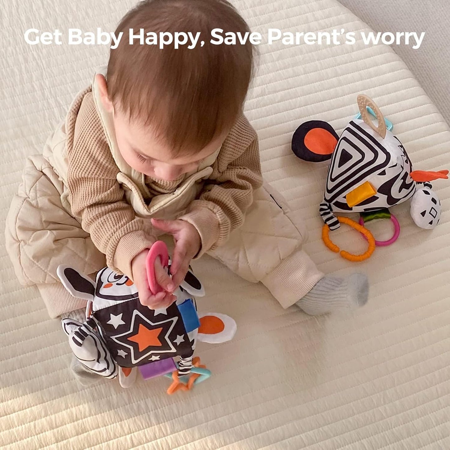 Black and White Infant Toys for Newborn TYMY0101