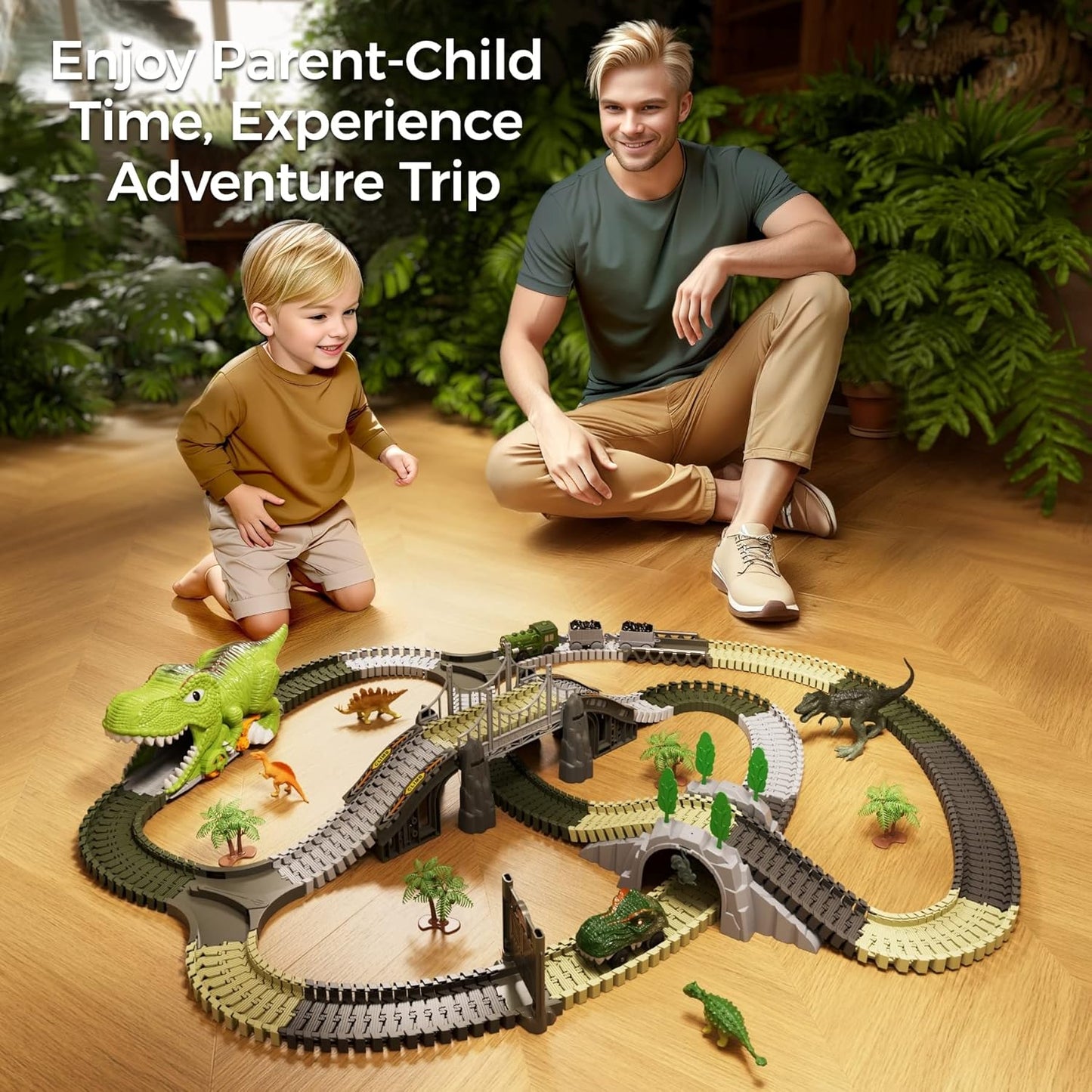 281 Pcs Dinosaur Train Set for Kids TYMY0108