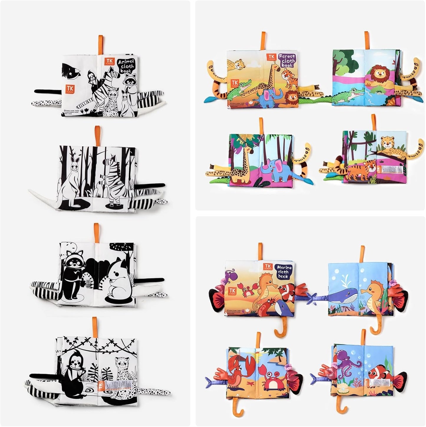 3PCS Baby Books 0-6 Months TKMY0102