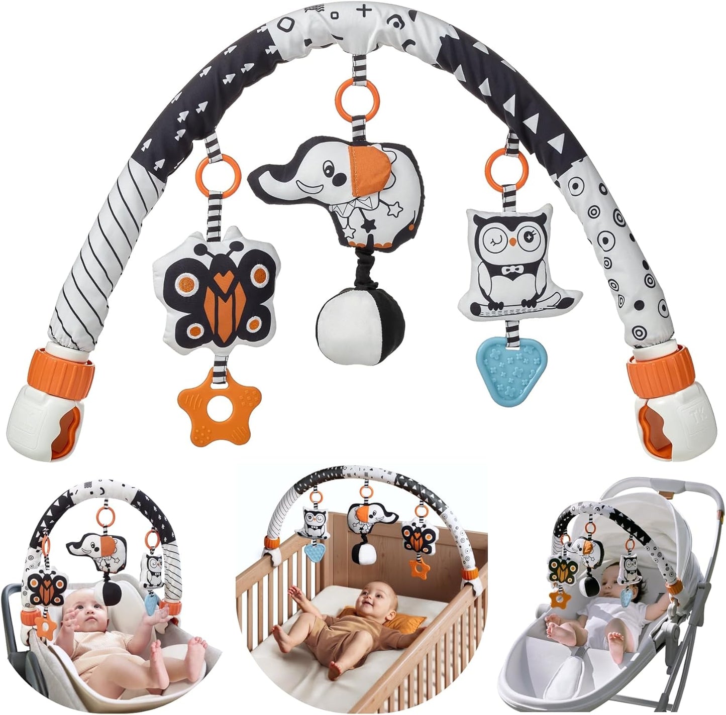 Baby Sensory Hanging Rattle Arch Toy TYMY0050