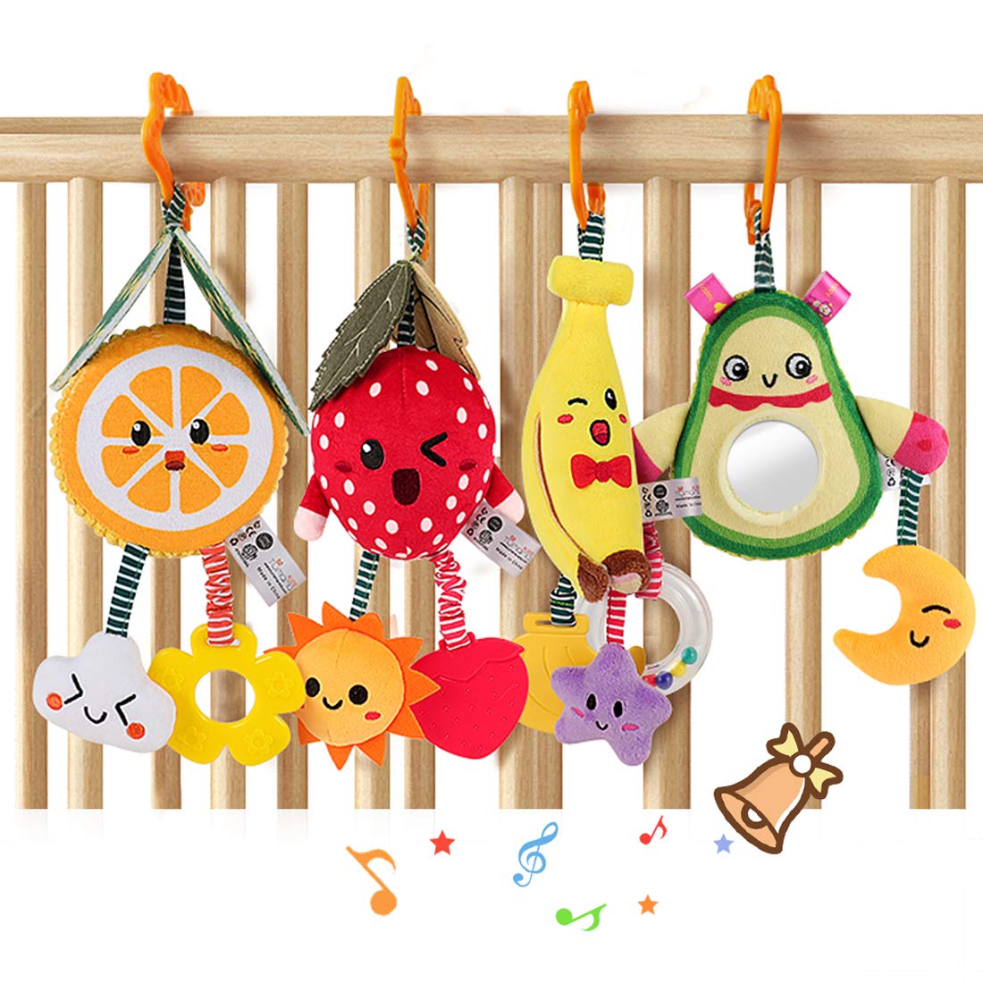 Hanging Fruit Rattles TYMY0020