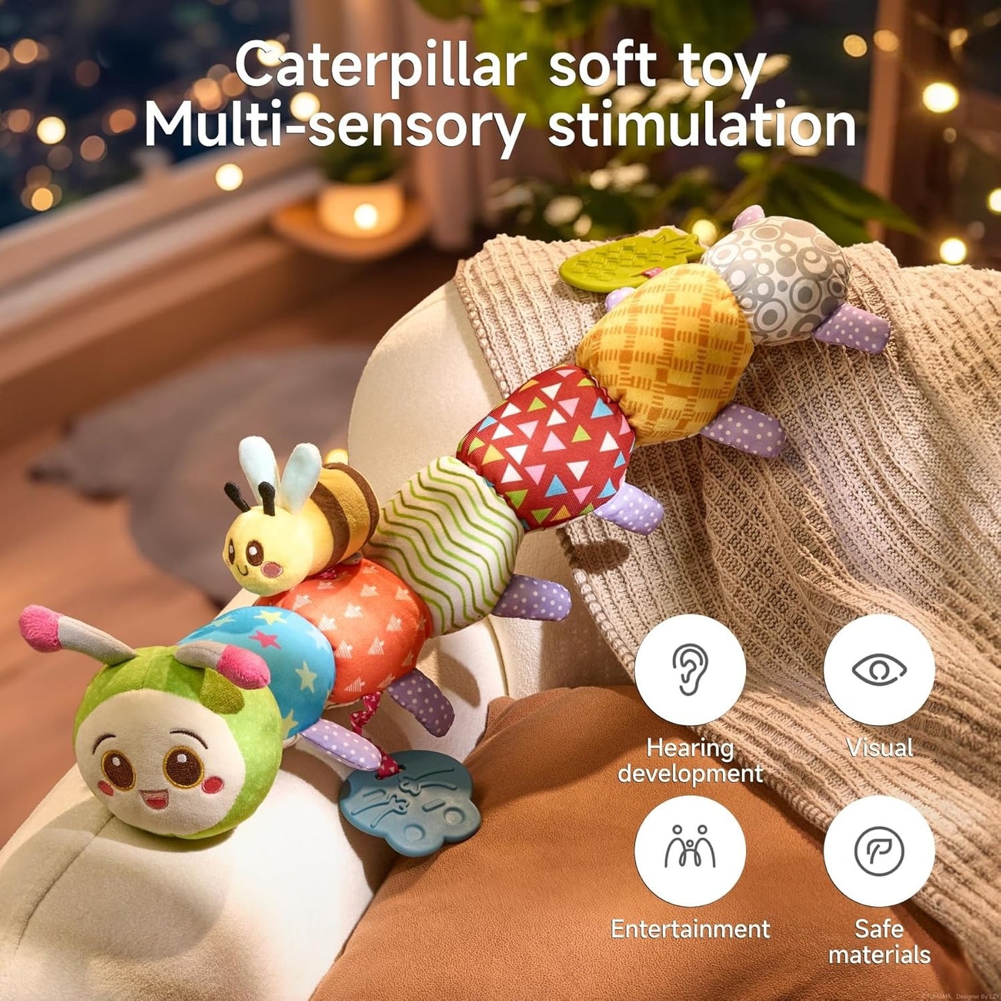 Caterpillar Sensory Toys TYMY0090