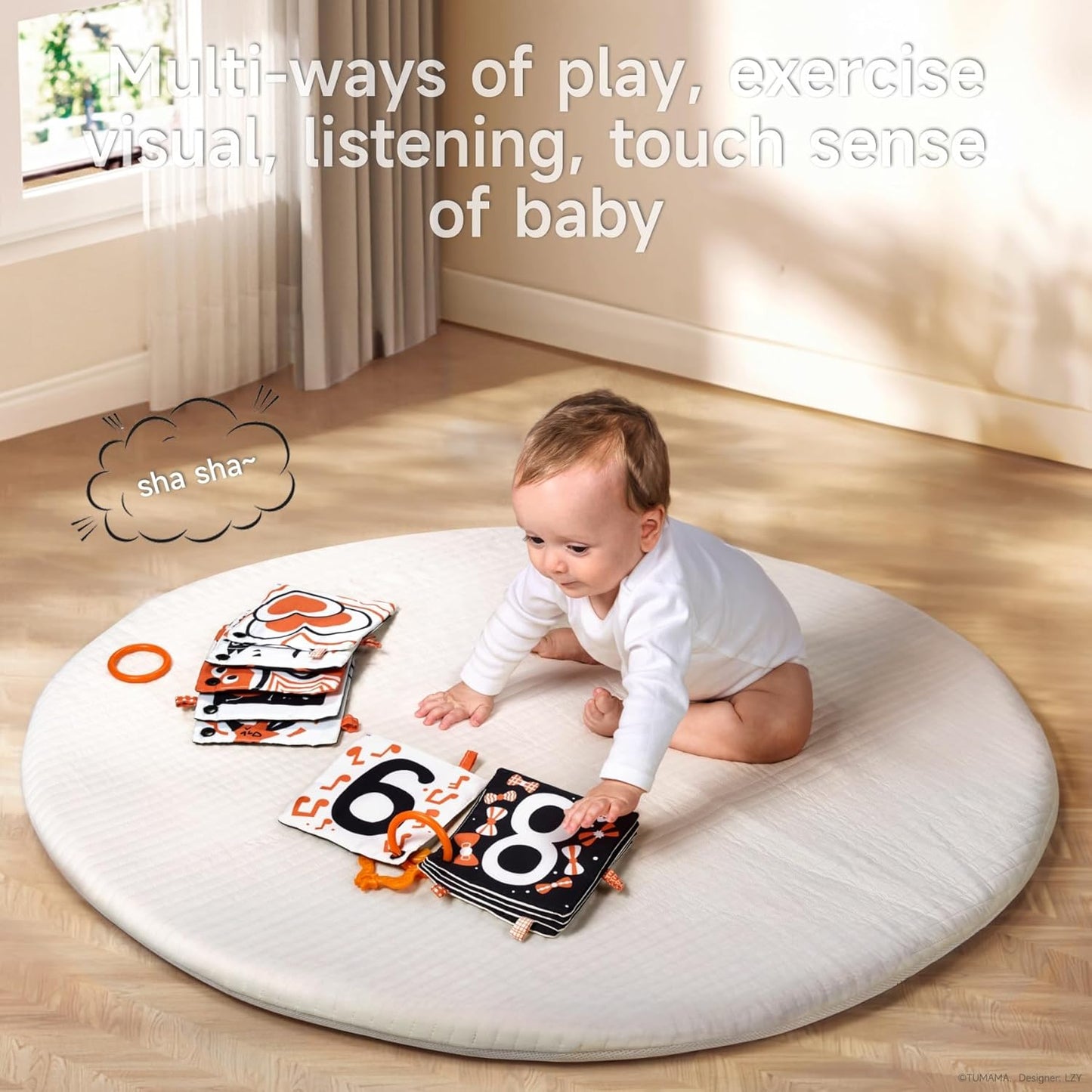 Tummy Time Plush Hanging Toys TYMY0100