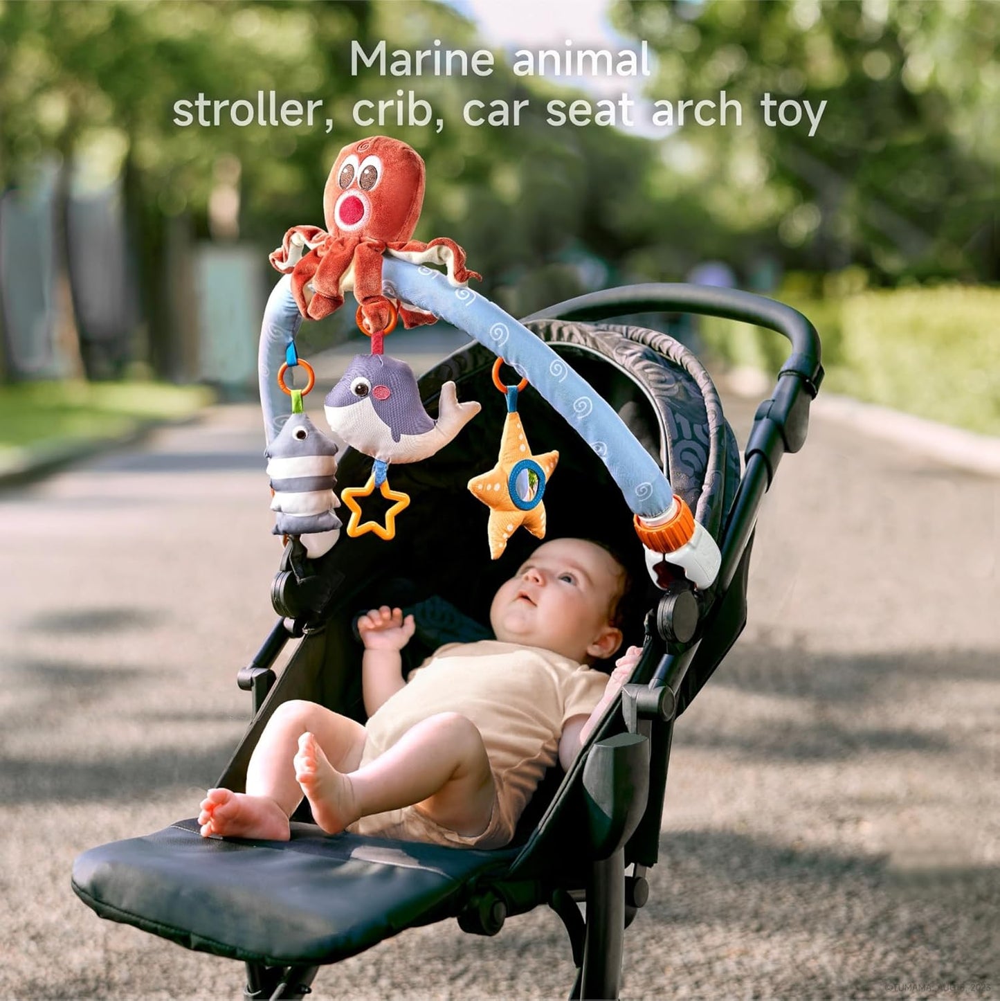 Sea Animal Arch Stroller Toys TYMY0040